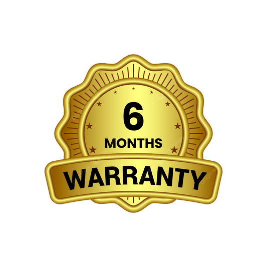 6 Month Warranty